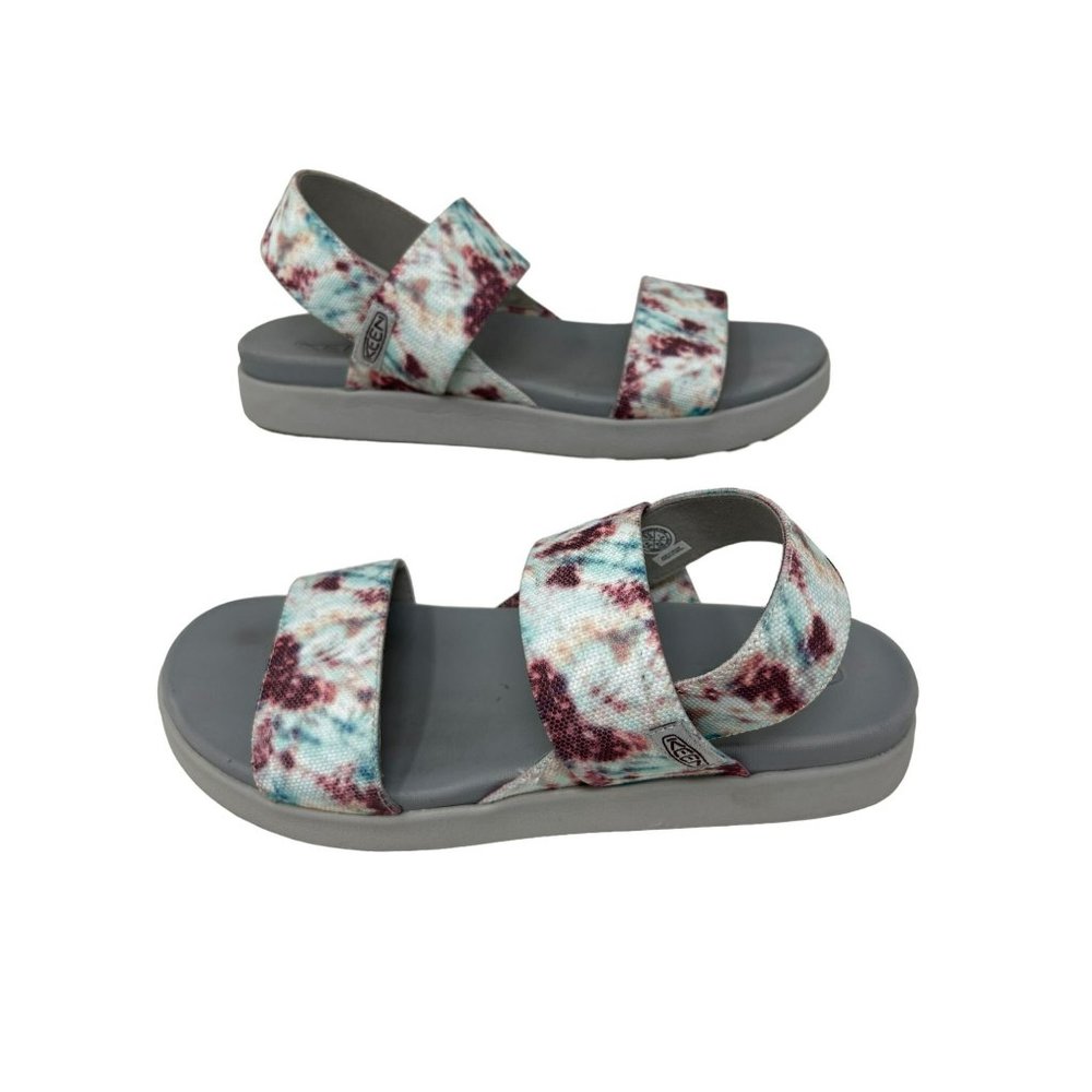 KEEN Women's Elle Backstrap Sandal Open Toe Tie Dye Size 9.5